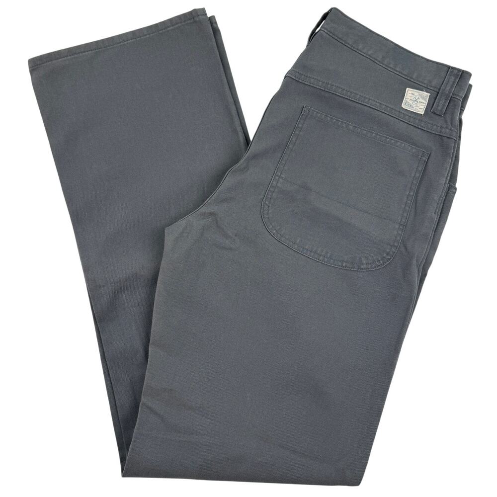 Vintage 2000 GAP Worker Jeans Gray Carpenter Utility Pants 33x34 Rugged